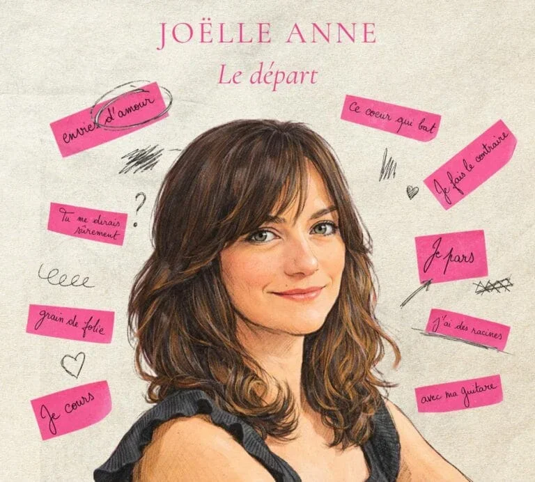 Illustration de « Le départ », premier EP de Joëlle Anne